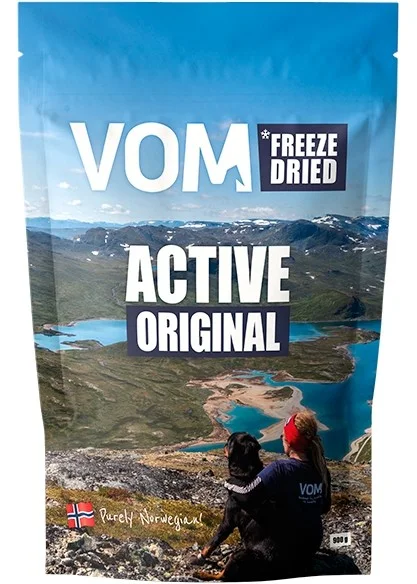 Vom og hundemat Frysetørket Active 90g