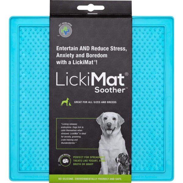 Lickimat Soother turkis 20x20cm