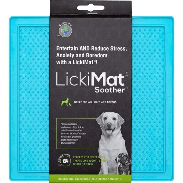 Lickimat Soother turkis 20x20cm