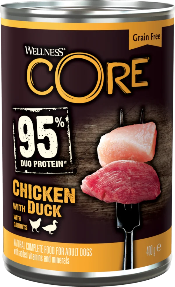 Core Dog 95 % DUO PROTEIN kylling & and 400 g