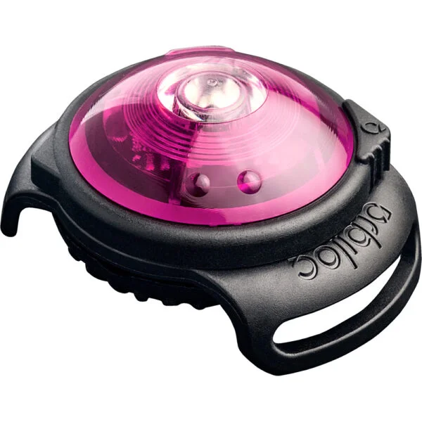 Orbiloc dog safety light rosa