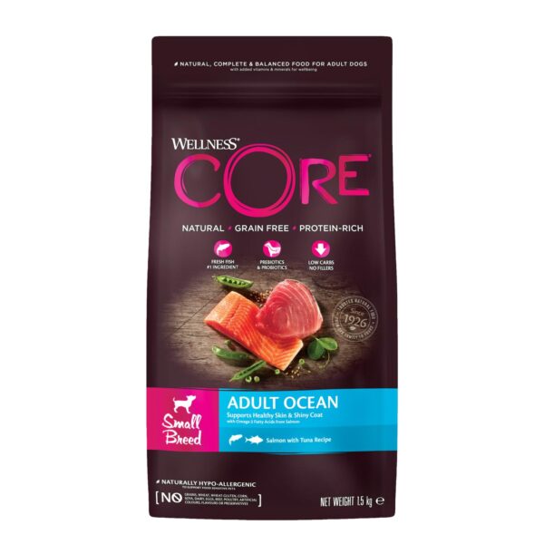 Core Dog Adult Small Breed Ocean laks 1,5 kg