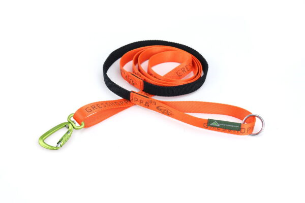 Gresshoppa Grimsa kjørestrikk Orange 20mmx220cm
