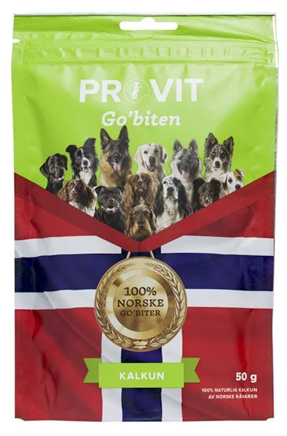 Provit Go'biten hund kalkun 50 gram