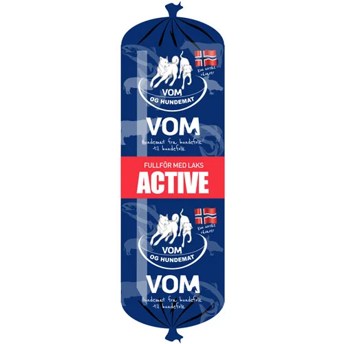 Vom og hundemat Active laks 0,5kg