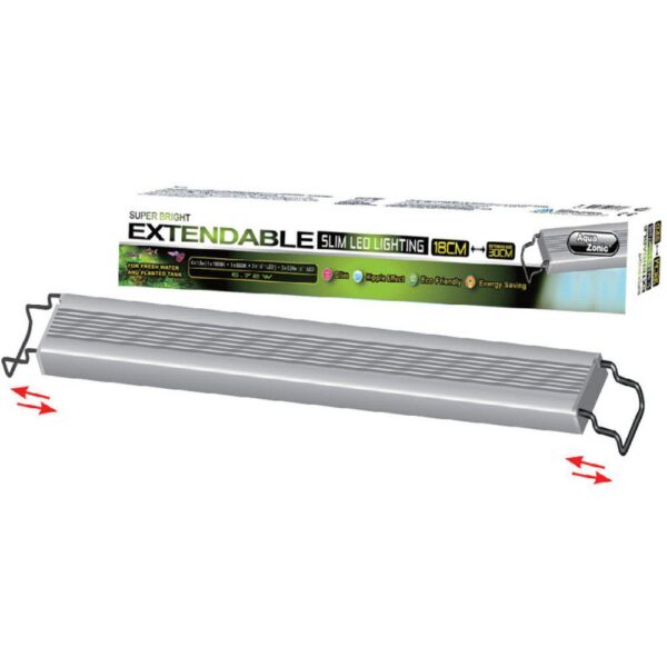 Extendable Super Brigth LED Slim Armatur 16W 90-120cm