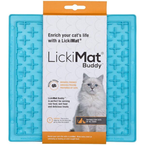 Lickimat Cat Buddy turkis 20x20cm