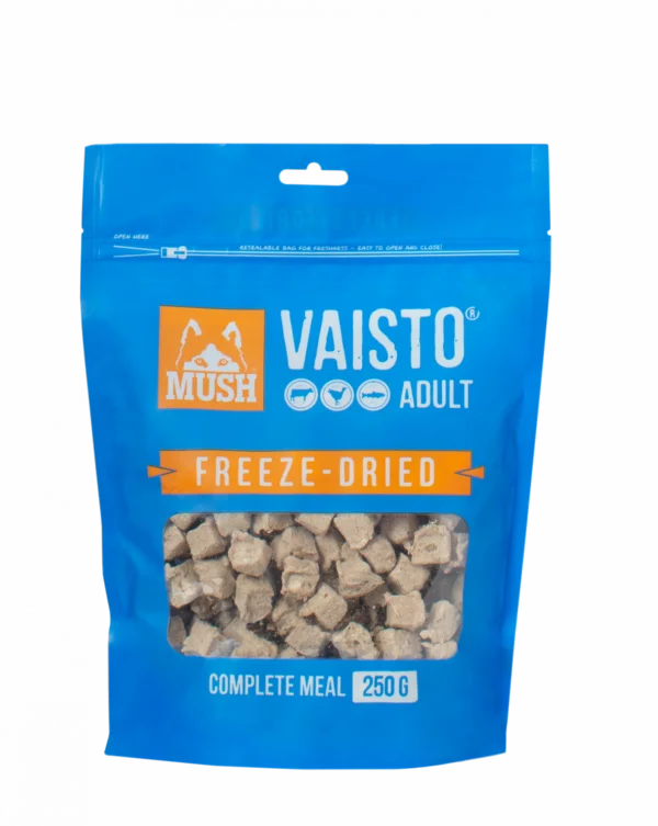 MUSH Vaisto frysetørket blå okse/kalkun/laks 250 g