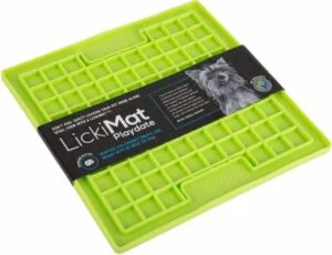 Lickimat Playdate grønn 20x20cm