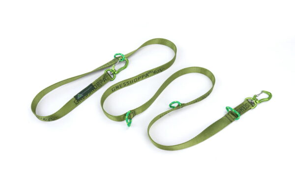 Gresshoppa Vinstra multi kobbel oliven 20mmx170cm