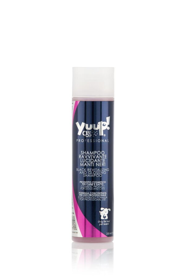 YUUP! PRO Black revitalizing and glossing shampoo 250ml