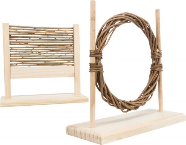 Gnagerleke Agilitysett m/hinder og ring 25x26x12cm