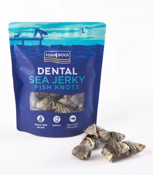 Fish4Dogs Sea Jerky Fish Knots 100g