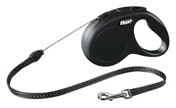 Flexi New Classic 5m Svart str Small cord
