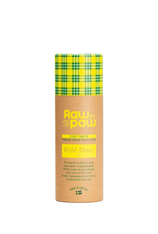 Raw for Paw Wild moose (elg) 45g