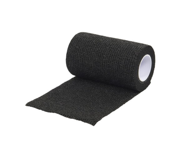 Kruuse Vet-Flex sort selvklebende bandasje 10cm