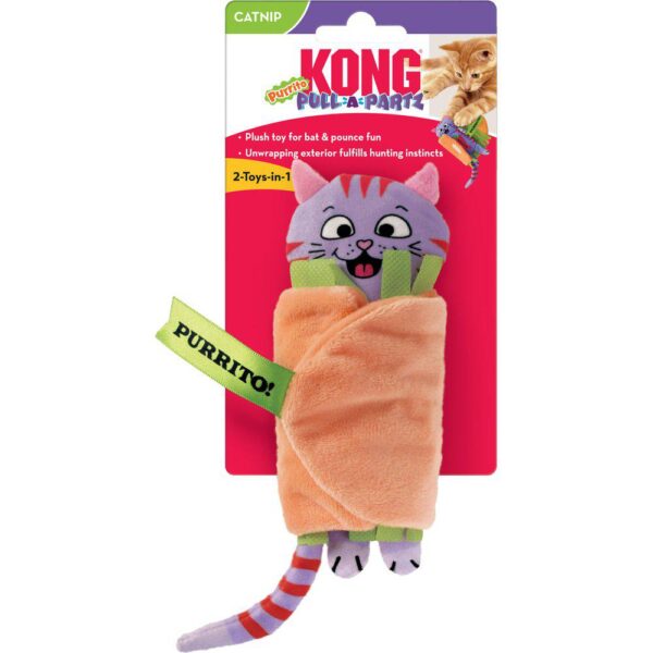 Kong Pull-a-partz purrito 2,5x6x14cm