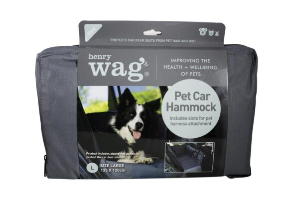 Henry Wag Baksetebeskytter m/oppbevaring 125x120cm
