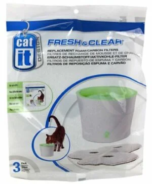 Catit filter til vannfontene 3pk