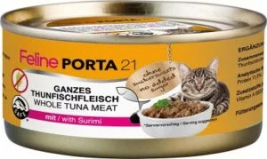 Feline Porta21 tunfisk og hvit fisk 156 gram