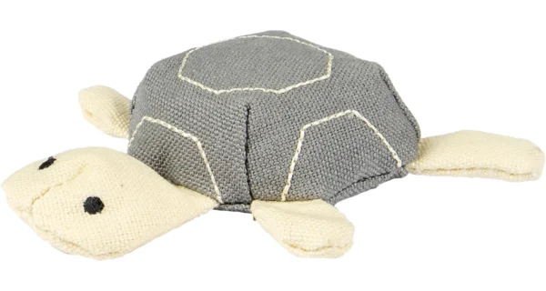 Katteleke Natural Fun Skilpadde Grå/beige 11cm