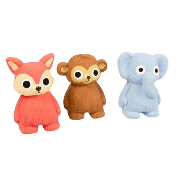 Latex leke rev/ape/elefant 11,7 cm