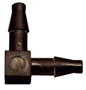 Skjøtestykke 90° 5mm (3/16") slangetilkobling