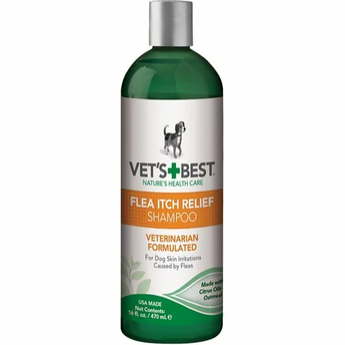 Vets Best Loppe-kløe lindrings shampoo 470ml