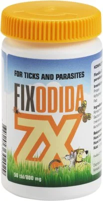 Fixodida ZX tabletter mot flått 50 tabletter
