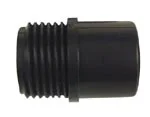 Adapter 1/2" PVC rør til 1/2" skrutilkobling han