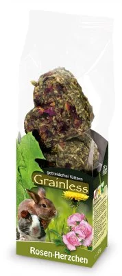 JR Farm grainless hjerter med roser 105 gram