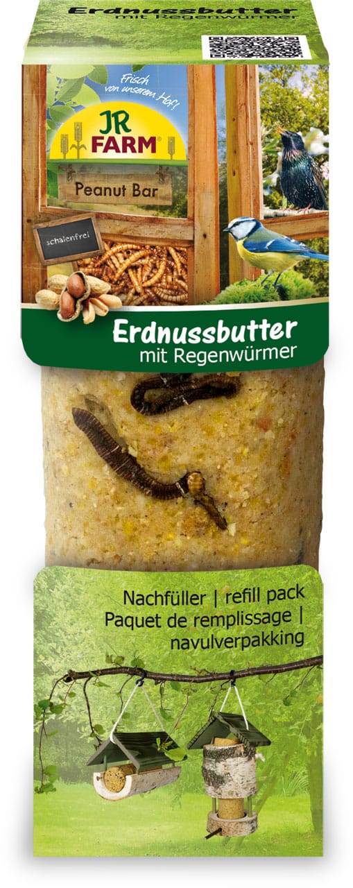 JR Farm Garden Peanut Bar m/melormer 350g