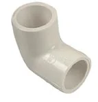 Skjøtestykke 90° 1/2" PVC rør