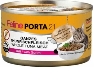 Feline Porta21 tunfisk og hvit fisk 90 gram