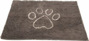 DogGoneSmart Dirty Dog Dørmatte Misty Grå L 88x66cm