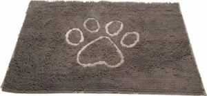 DogGoneSmart Dirty Dog Dørmatte Misty Grå L 88x66cm
