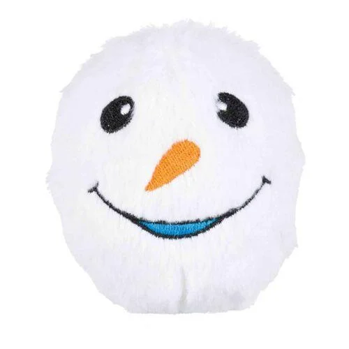 Hundeleke Plysj Snøballer m/lyd ø10cm
