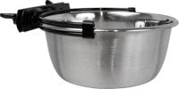 Skål i rustfritt klikk-on 880ml ø14,5cm