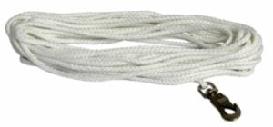 Alac sporline bomull hvit 15m