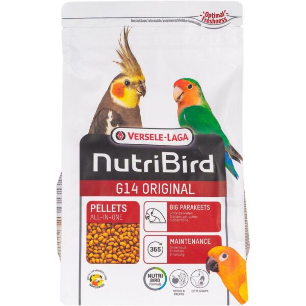 Nutribird pellets parakitt G14 original 1 kg