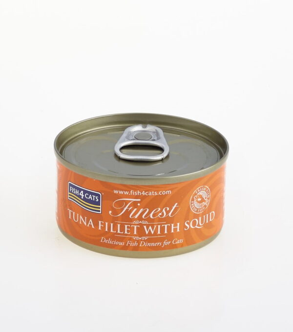 Fish4Cats Wet Tunfisk Blekksprut 70g