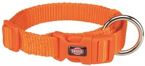 Halsbånd Premium Papaya Oransje m/Hurtiglås S  25-40Cmx15mm
