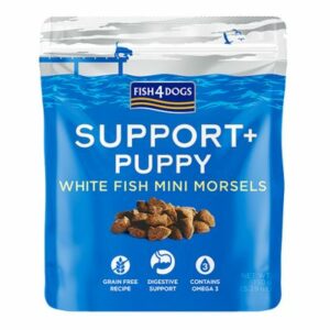Fish4Dogs Puppy Digestion White Fish Bits 150g