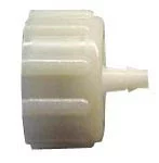 Adapter 5mm (3/16") slangetilkobling til standard 3/4" krantilkobling med pakkning