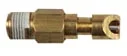 Drikkeventil liten av bronse med 1/8" skrutilkobling han