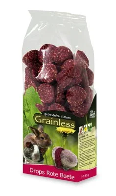 JR Farm Grainless Drops Rødbete 140g