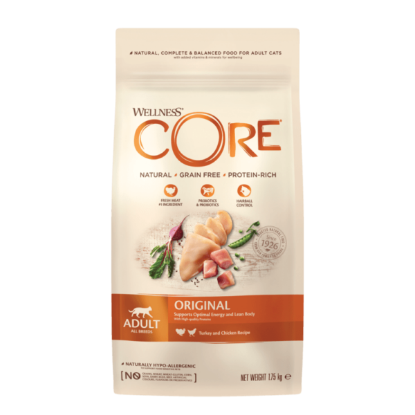 Core Cat Adult Original kalkun med kylling 4kg