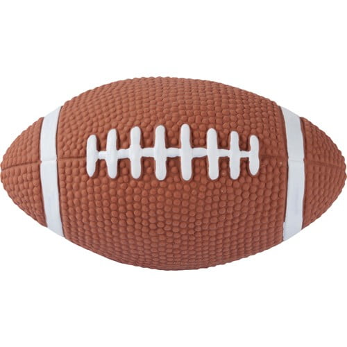 Latex squeaker Rugbyball ø16cm