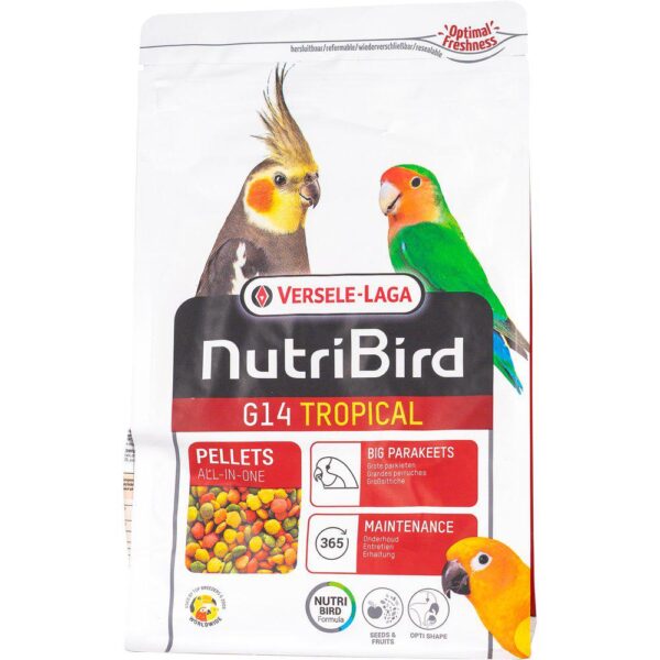 Nutribird pellets parakitt G14 tropical 3kg