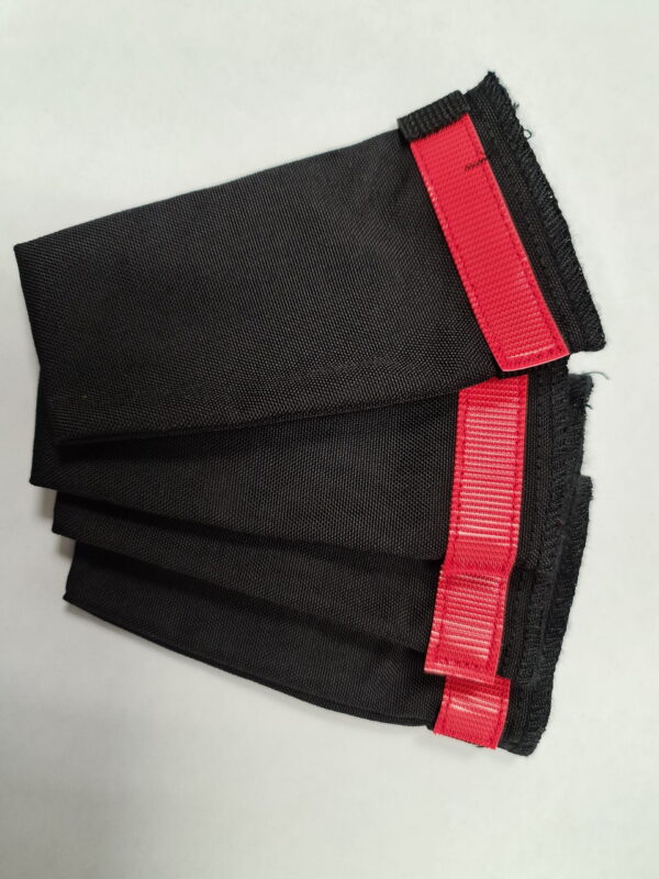 Gresshoppa cordura potesokker sort 4pakk S